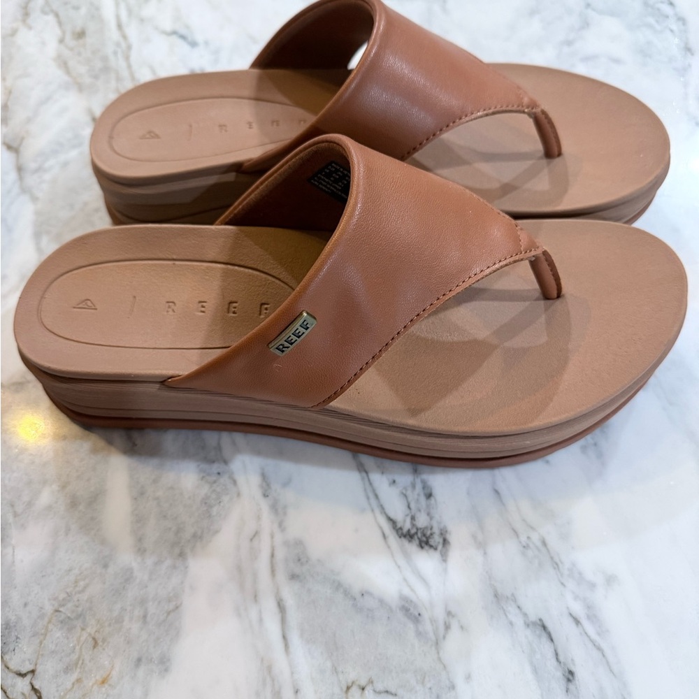 Reef Women's Brown Slide Sandals